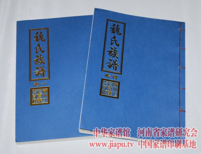 山东麟州魏氏族谱新谱