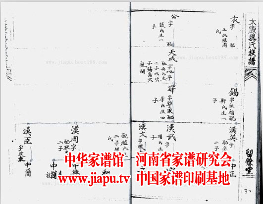 苏洵式家谱格式